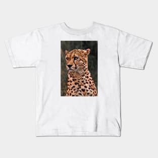 The Pensive Cheetah Kids T-Shirt